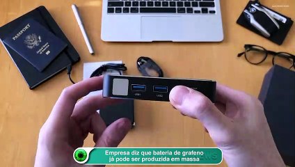 Empresa diz que bateria de grafeno já pode ser produzida em massa
