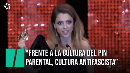 Leticia Dolera: "Frente a la cultura del pin parental, cultura antifascista"