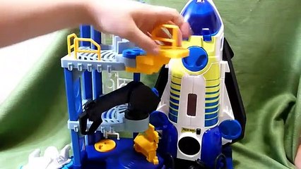 Fisher Price Imaginext Space Shuttle Spaceship and Tower-
