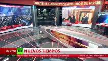 Los ministros rusos dimiten debido a que el Presidente Putin propuso cambios a la Constitución  que le daría mas poderes