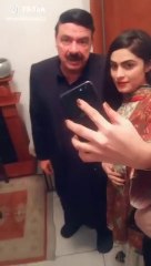 Hareem shah &, sandal khatak viral video