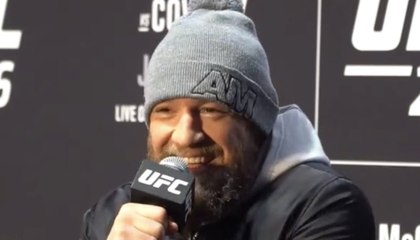 I Just Got To Ask Conor McGregor A Question During Media Day