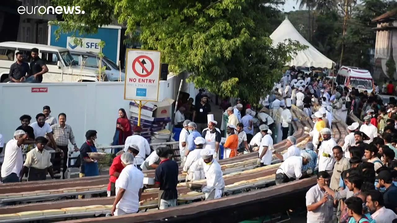 Leckere Bestmarke: Dieser Kuchen ist 6,5 Kilometer lang