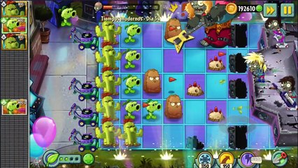 GRAN FINAL DE PLANTAS VS ZOMBIES 2 (2019) ULTIMO NIVEL TIEMPOS MODERNOS DIA 34