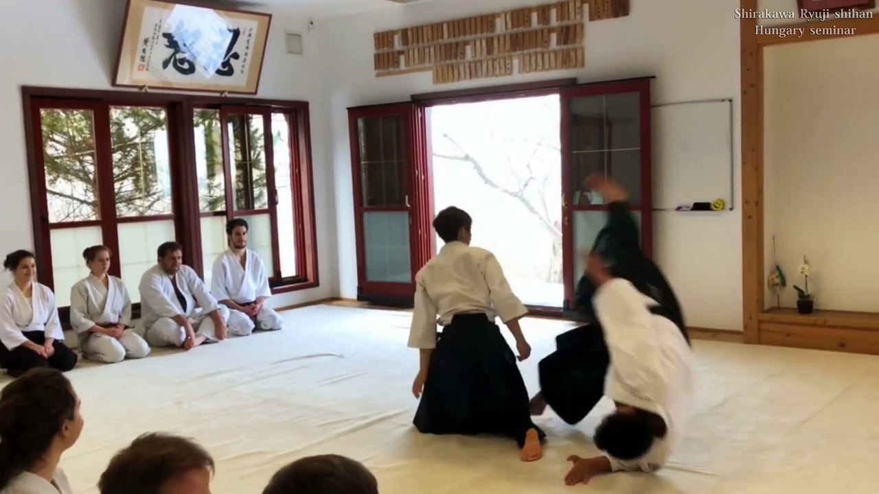 合気道 ‐ 両手取り自由技 Aikido Ryote dori