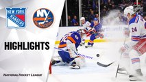 NHL Highlights | Rangers  @ Islanders 01/16/20