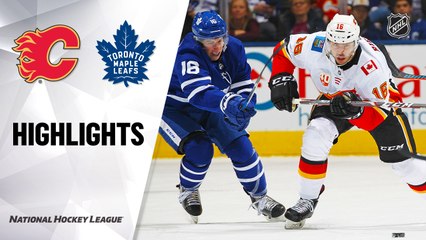 NHL Highlights | Flames  @ Leafs 01/16/20