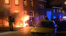 Incendie de camionnette - rue du Couvent, Mouscron - 17.01.2020