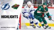 NHL Highlights | Lightning @ Wild 01/16/20