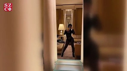 Cardi B soğuk havaya aldırmadı