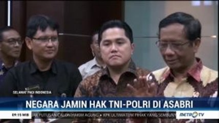 Mahfud MD: Negara Jamin Hak TNI-Polri di Asabri