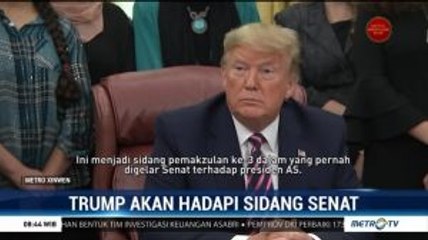 Trump akan Hadapi Sidang Senat