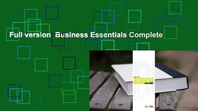 Full version Business Essentials Complete