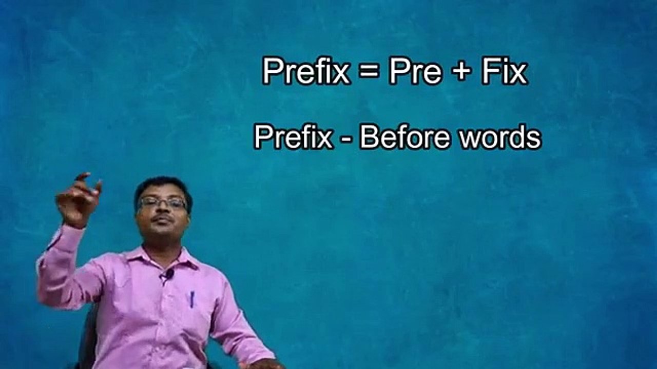Suffix (Word Formation) by Jagdish Wandile Sir