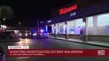 Shooting Investigation outside Walgreens