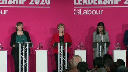 Labour leadership hopefuls clash over handling of antisemiti