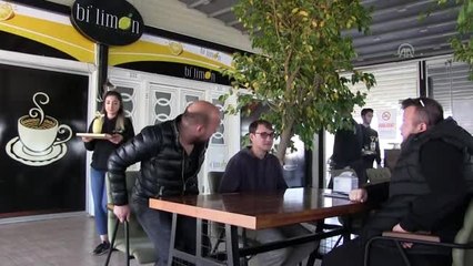 Otostopla dünyayı gezen Alman gencin son durağı Mersin oldu