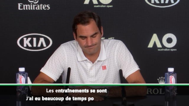 Open d'Australie - Federer : Mes attentes sont assez faibles