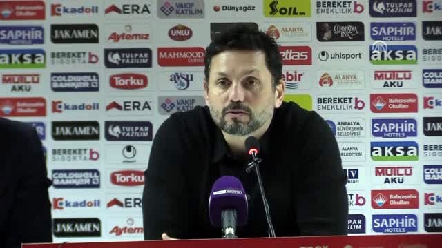 Aytemiz Alanyaspor-Hes Kablo Kayserispor maçının ardından
