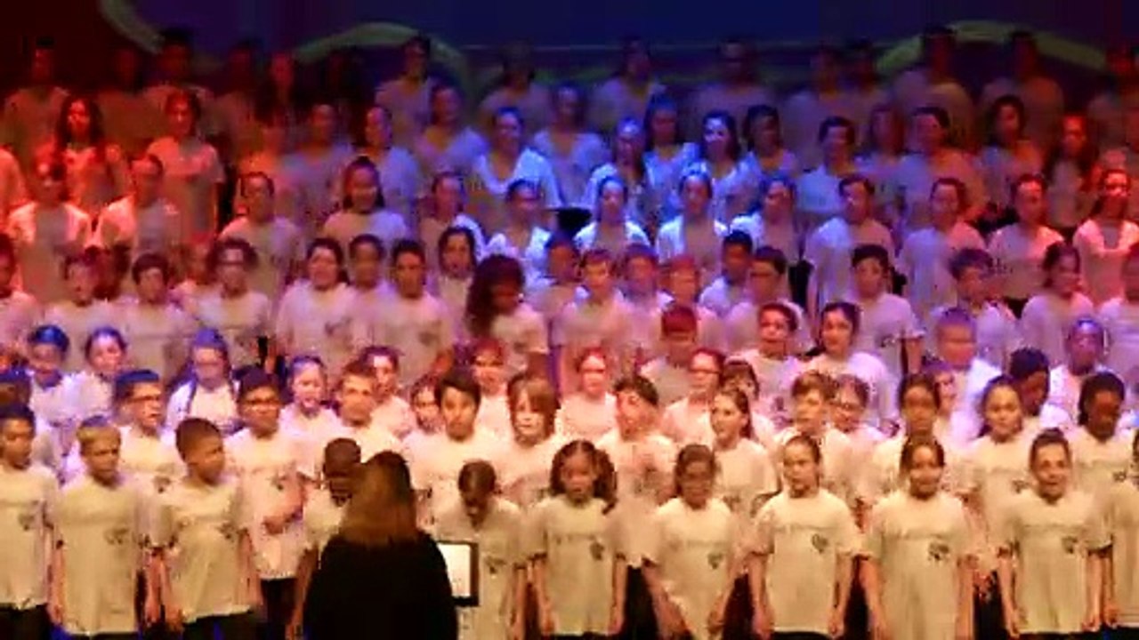 Coordination des chorales scolaires des Yvelines 2019 - medley Jack et la mécanique du coeur