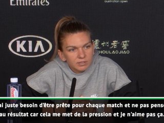 Open d'Australie - Halep : "Je me sens prête"