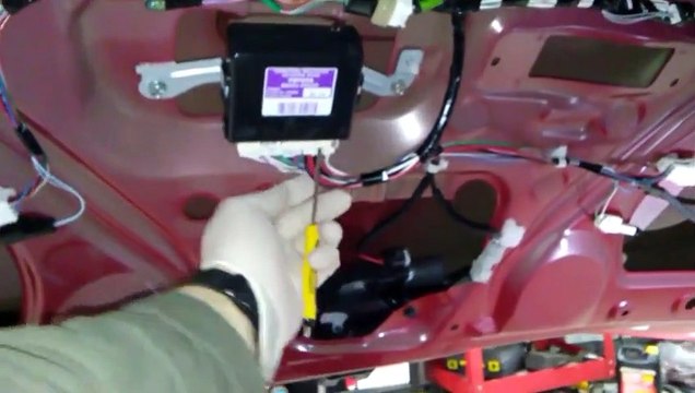 2015-2016 Rav4 Rear power hatch multiplex ECU Replacement