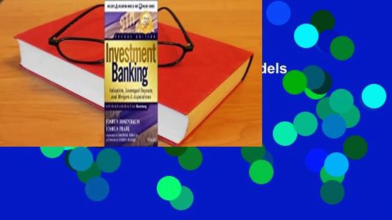 Investment Banking: Valuation Models + Online Course  Review