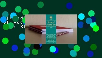 [Read] Dictionary of Accounting Terms  For Kindle
