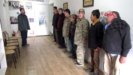 Tokat engelliler derneğinde askerlik eğitimi