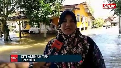 Waspada air dah naik!