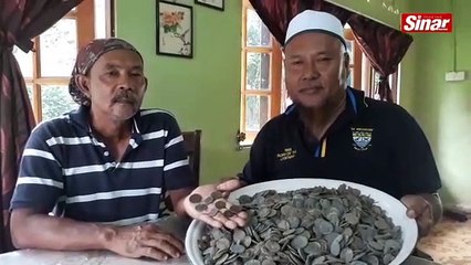 Pemburu harta karun jumpa 2kg syiling lama