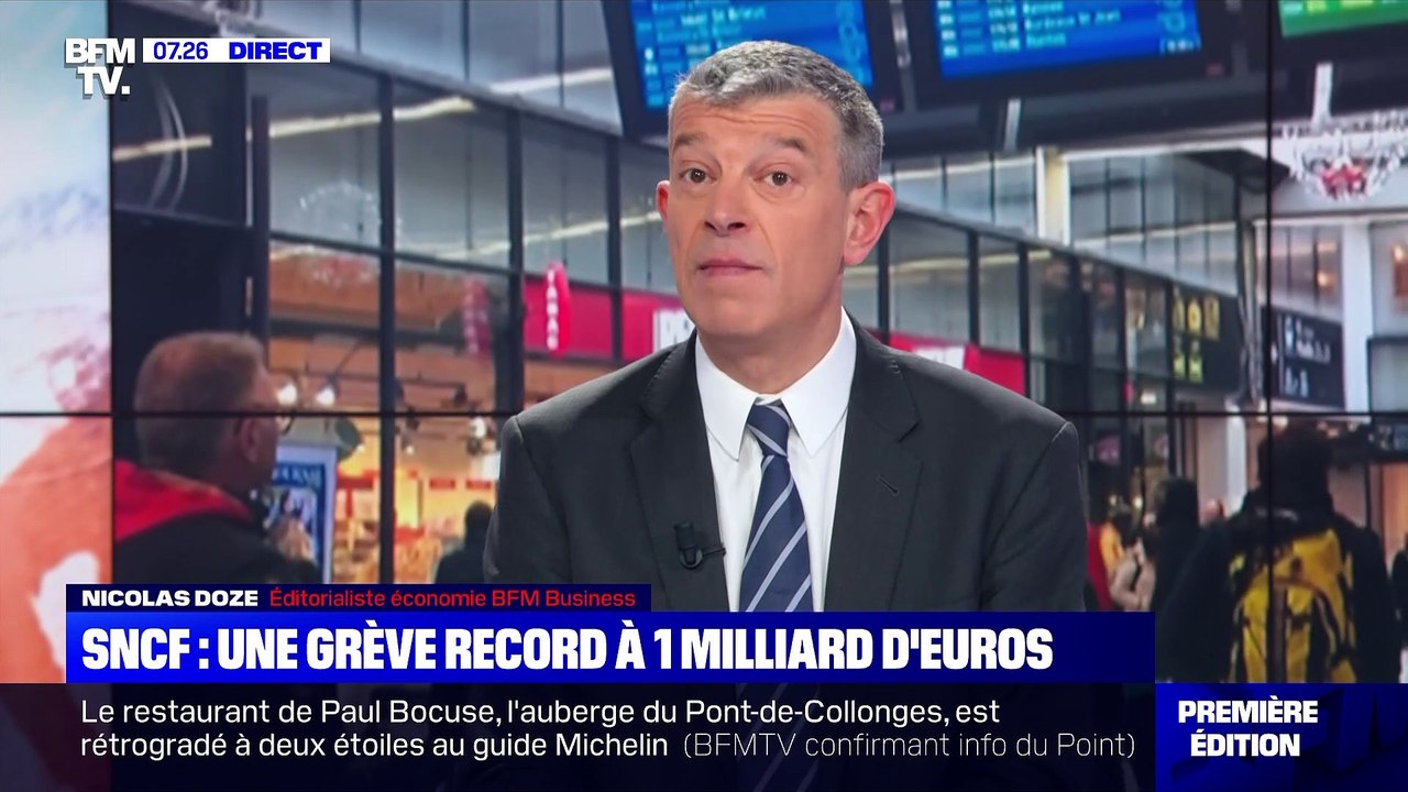 SNCF, une grève record à un milliard - 17/01