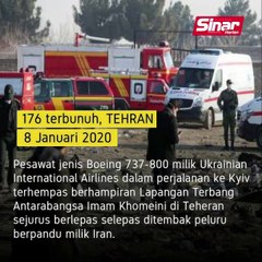 Pesawat ditembak peluru berpandu sejak empat dekad lalu