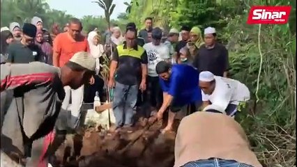 Jenazah Nur Dinie Damia selamat dikebumikan