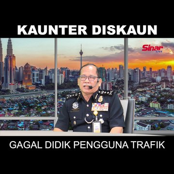 SHORTS: Kaunter diskaun gagal didik pengguna trafik