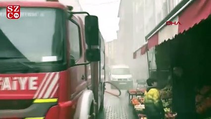 Esenyurt’ta yangın, mahsur kalanlar kurtarıldı