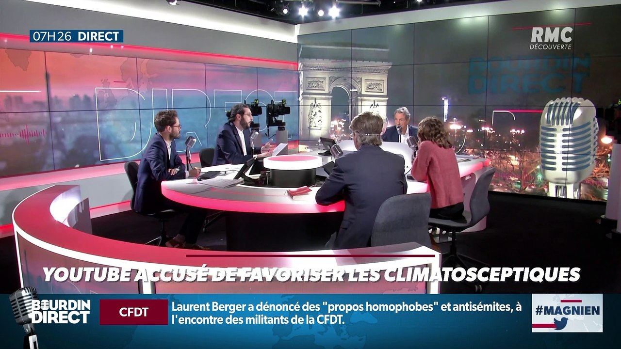 #Magnien, la chronique des réseaux sociaux : Youtube accusé de favoriser les climatosceptiques - 17/01