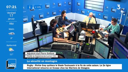 La matinale de France Bleu Occitanie du 17/01/2020