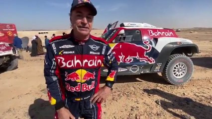 Carlos Sainz, tras ganar el Dakar 2020