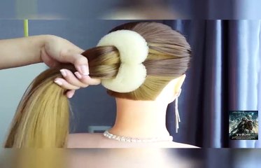 Easy French Roll Hairstyle Step By Step | French Bun Hairstyles For New Year 2020