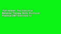 Full version  The Dialectical Behavior Therapy Skills Workbook: Practical DBT Exercises for