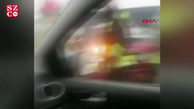 Rusya'da 20 aracın karıştığı zincirleme trafik kazası