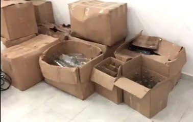 Alkol imalathanesine çevrilen hurda deposuna operasyon