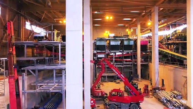 Centre de tri des collectes sélectives SYCTOM, Zac Clichy-Batignolles, Paris XVII