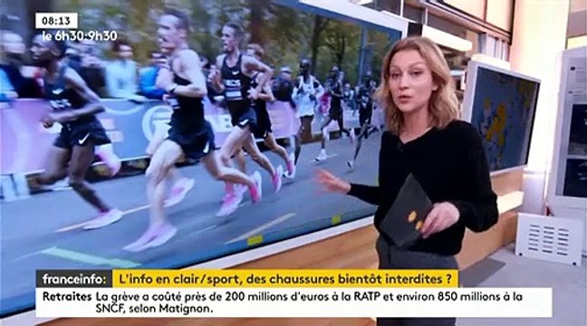 Pourquoi les baskets Vaporfly de la marque Nike, avec une lame de carbone dans la semelle, font polémique ? - VIDEO