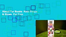 About For Books  Keto Soups & Stews  For Free