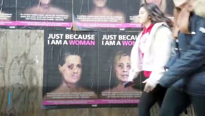 Kunst prangert Gewalt gegen Frauen an