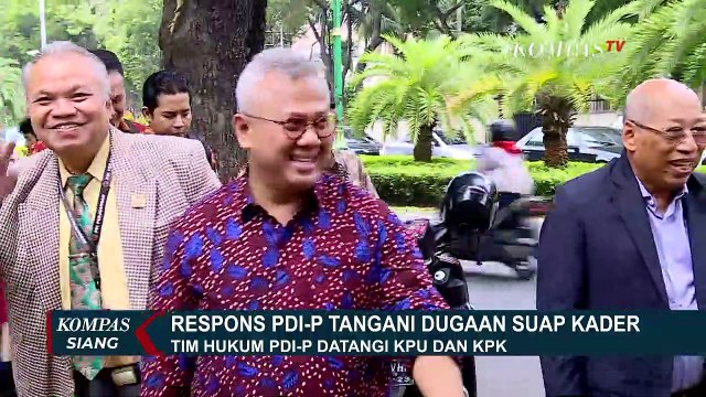 Dugaan Suap Menimpa Kader, Ini Respons PDIP