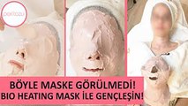 Sivilceleri 1 seansta azaltan maske: BIO HEATING MASK | Peri Tozu