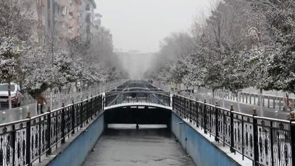 Malatya'da kar yağışı etkili oldu